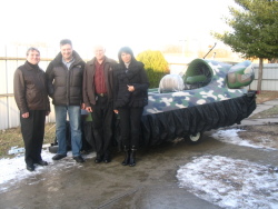 Christyhovercraft visits Terre Haute