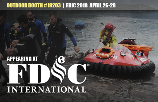 Neoteric hovercraft at FDIC 2018