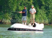 Fly fishing hovercraft