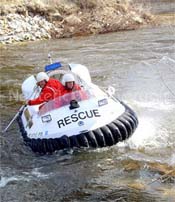 Rescue hovercraft photo Mecosta County Sheriff