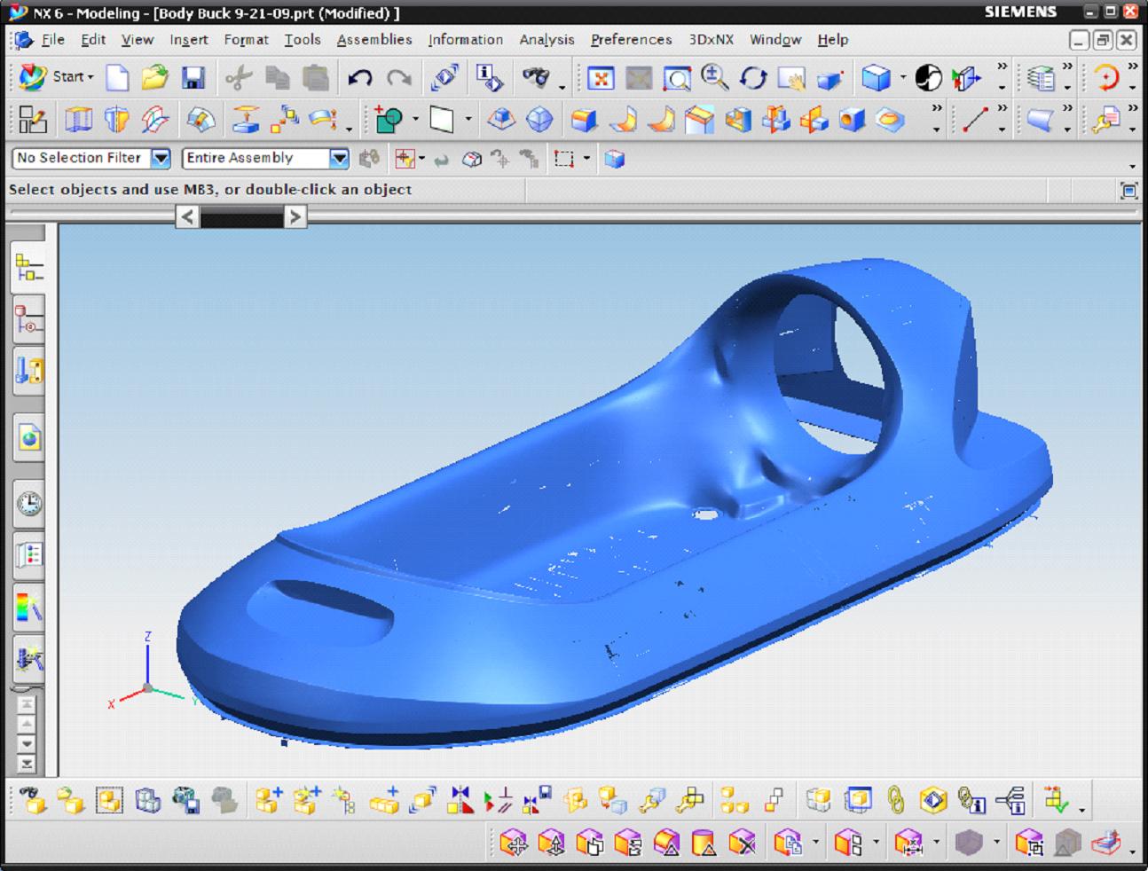 modeling body from scan data